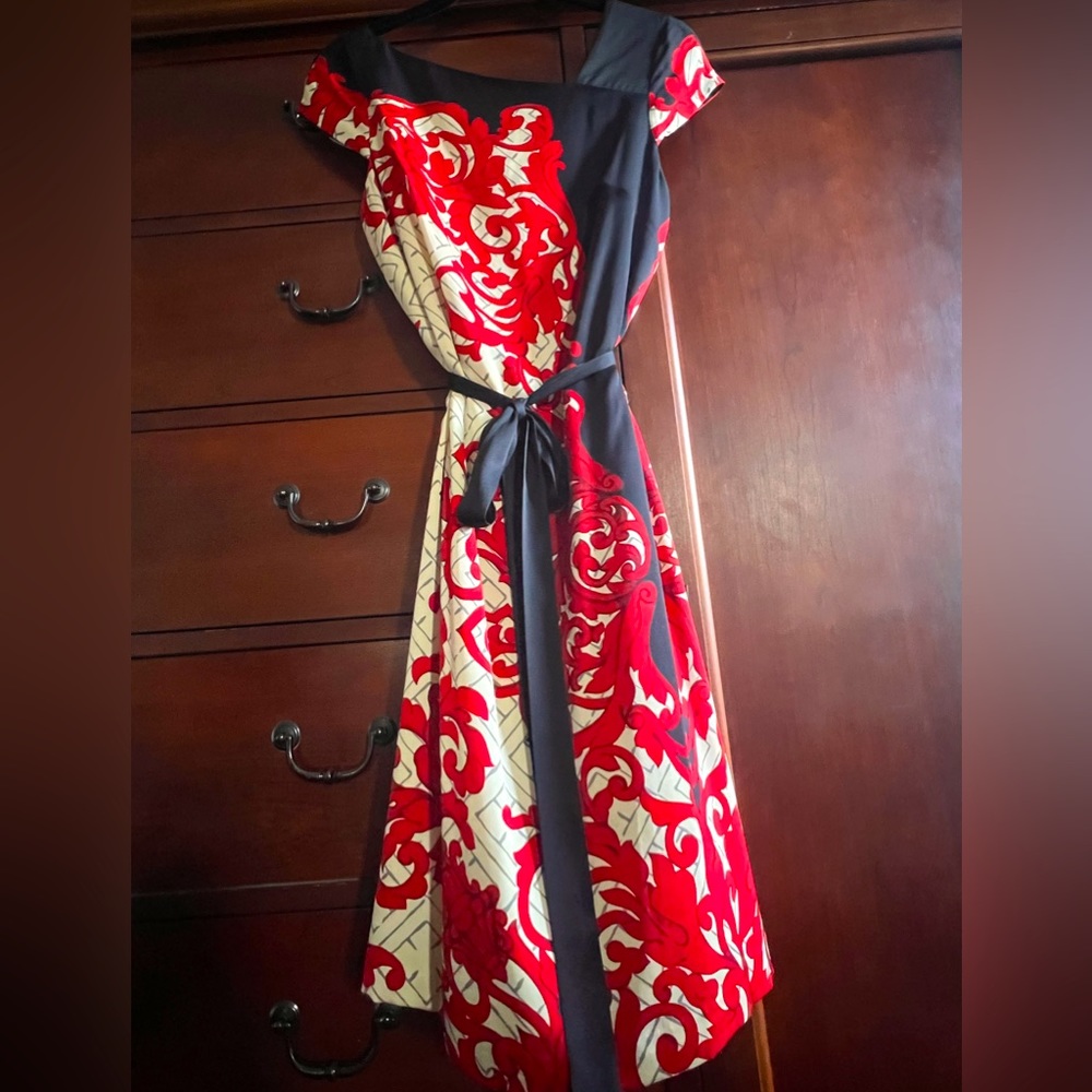 Yoana Baraschi Silk Cocktail Dress